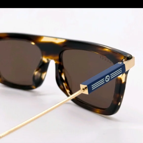 NWT **Authentic** Gucci Square Sunglasses For Men #GG1437S - Picture 6 of 11